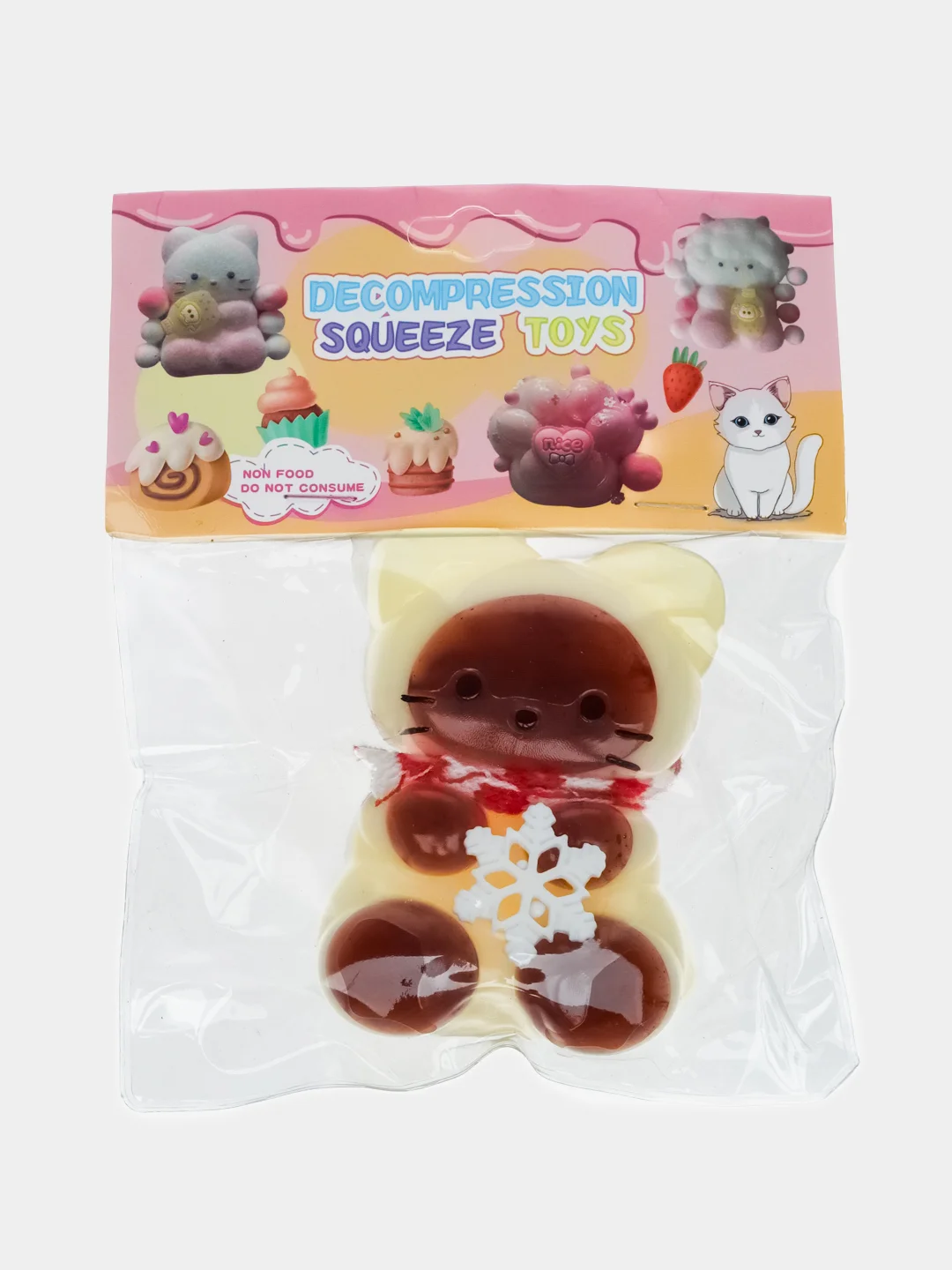 Карамельный антистресс игрушка, сквиш для детей, таба лапка