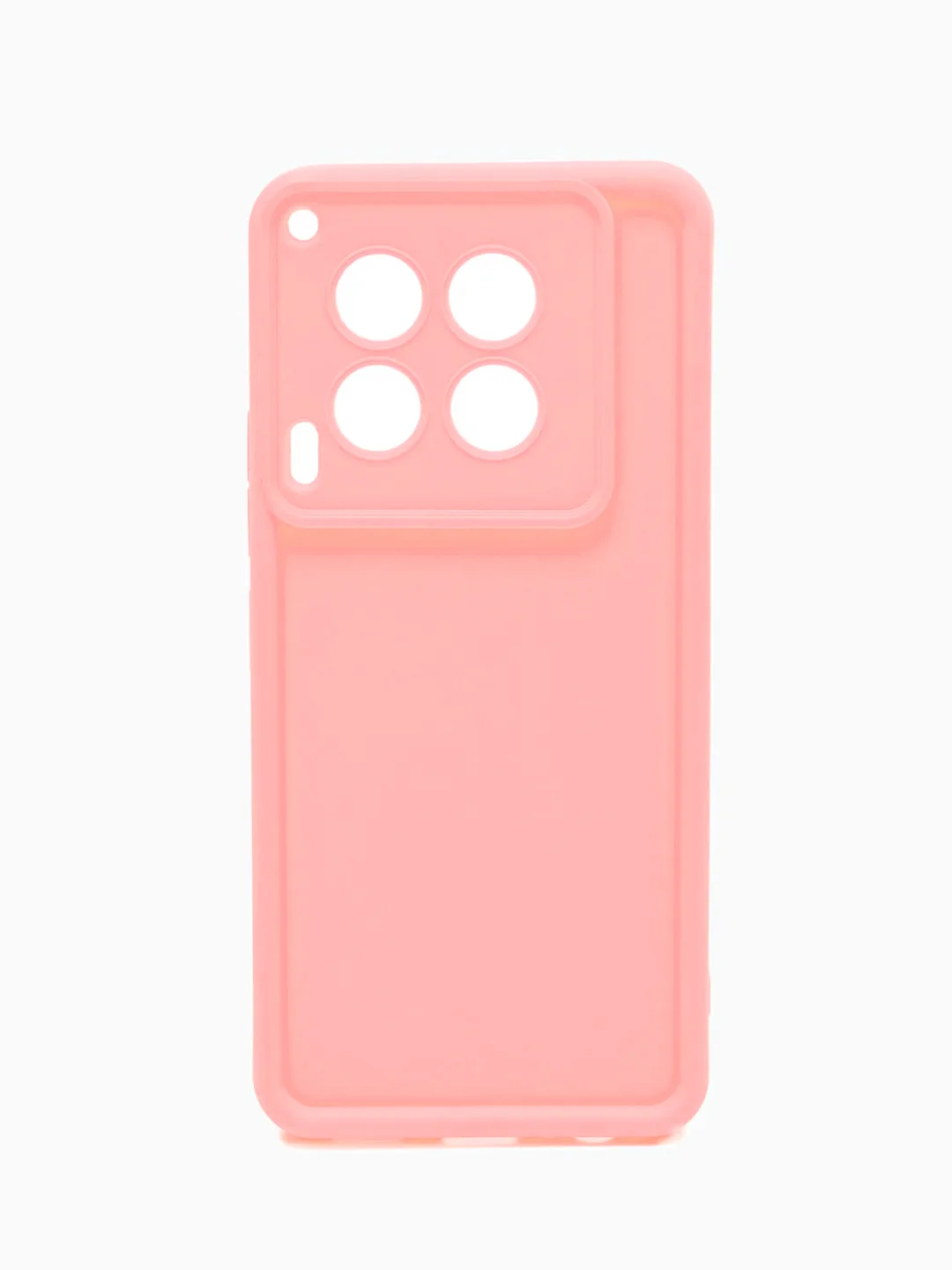 Розовый чехол для Tecno Camon 30 (Техно камон 30), противоударный, с бортиками