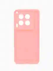 Розовый чехол для Tecno Camon 30 (Техно камон 30), противоударный, с бортиками