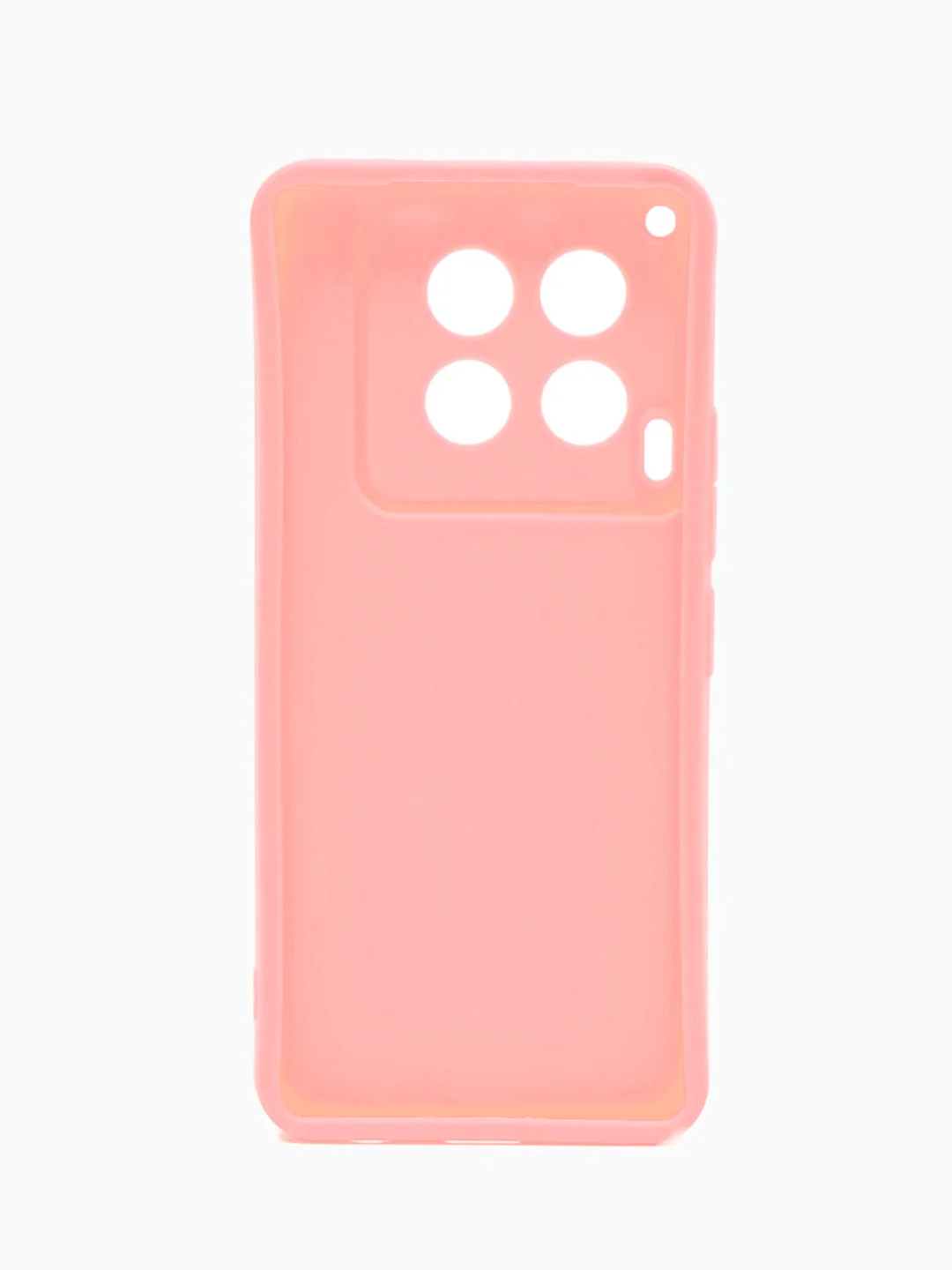 Розовый чехол для Tecno Camon 30 (Техно камон 30), противоударный, с бортиками