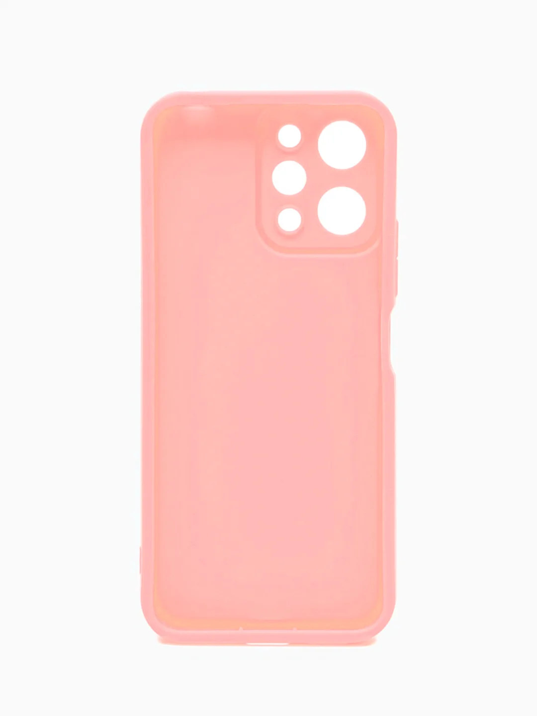 Розовый чехол для Xiaomi Redmi 12 (Сяоми Редми 12), противоударный, с бортиками