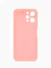 Розовый чехол для Xiaomi Redmi 12 (Сяоми Редми 12), противоударный, с бортиками