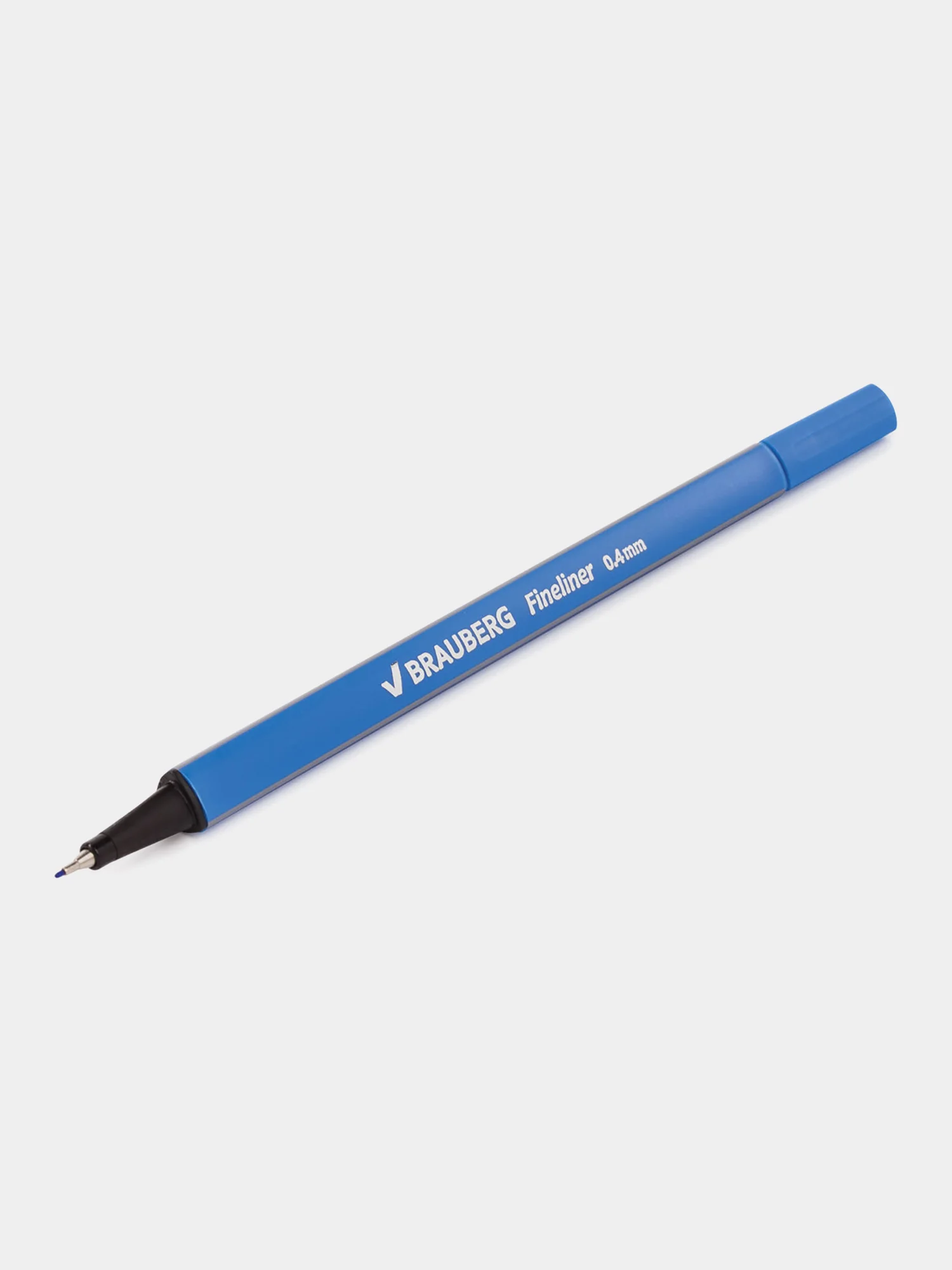 Набор капиллярных ручек (линеров) BRAUBERG 12шт., АССОРТИ, Aero, метал.наконеч,0,4мм