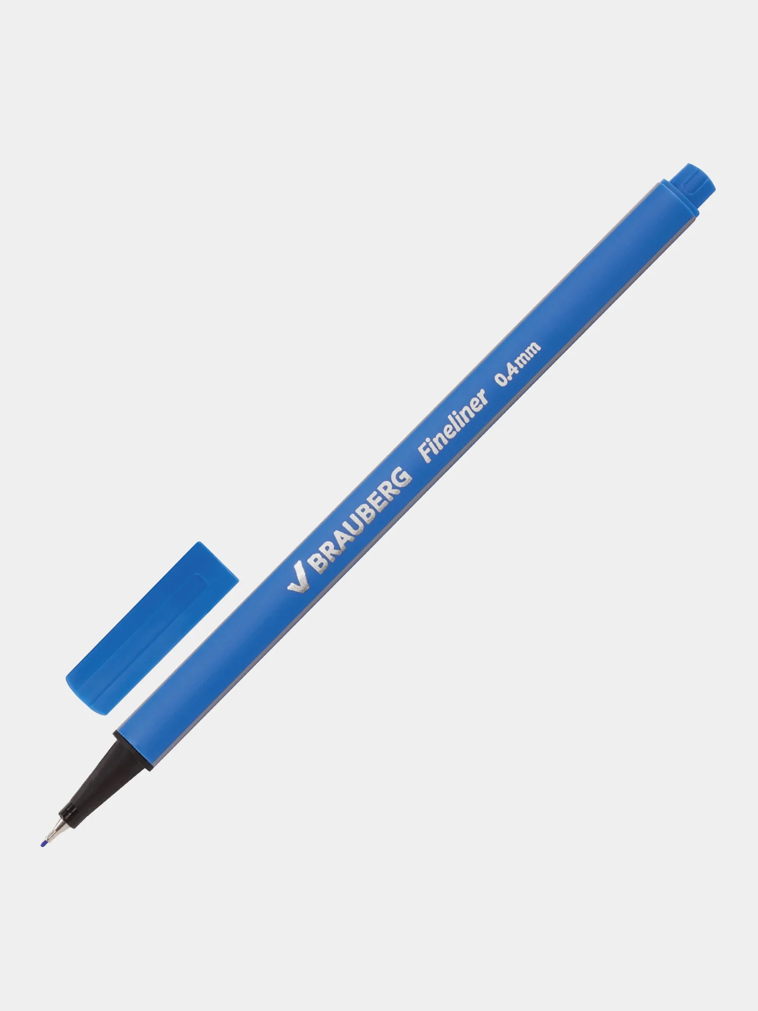 Набор капиллярных ручек (линеров) BRAUBERG 12шт., АССОРТИ, Aero, метал.наконеч,0,4мм