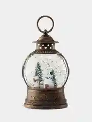 Ледяной новогодний светильник, новогодний фонарик