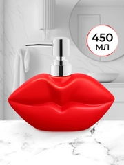 Диспенсер 450 мл 17х17х14 см Elan Gallery Губы