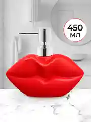 Диспенсер 450 мл 17х17х14 см Elan Gallery Губы