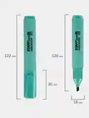 Текстовыделители пастельные Staff Stick Pastel, 152531, набор 4 цвета, маркеры выделители
