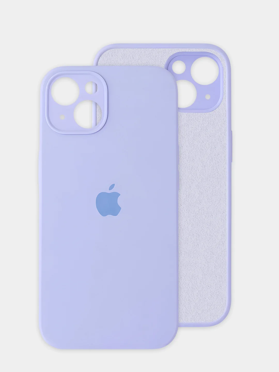 Лавандовый чехол на iPhone, Айфон 13, силиконовый