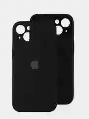 Черный чехол на iPhone, Айфон 13, силиконовый