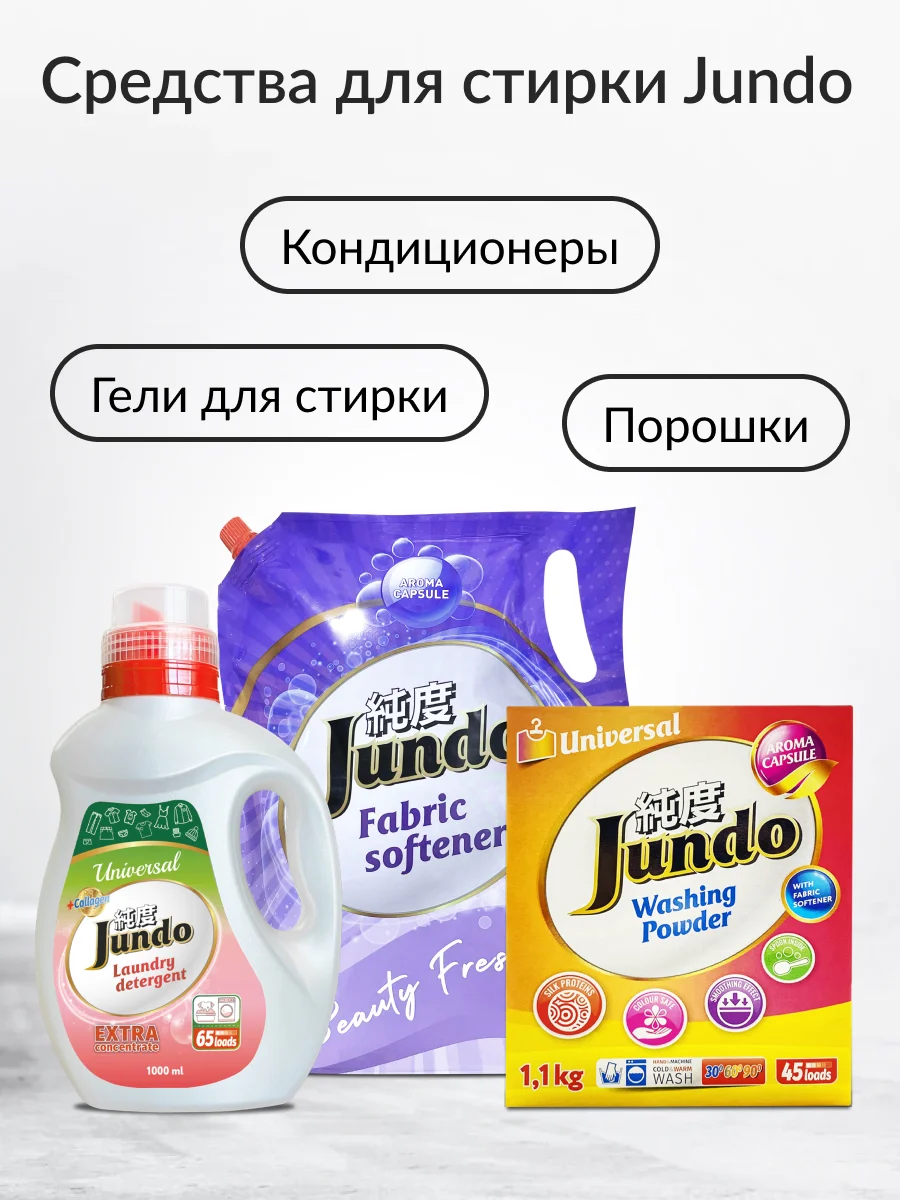 Вода для утюга Jundo Ironing Water, 1 л