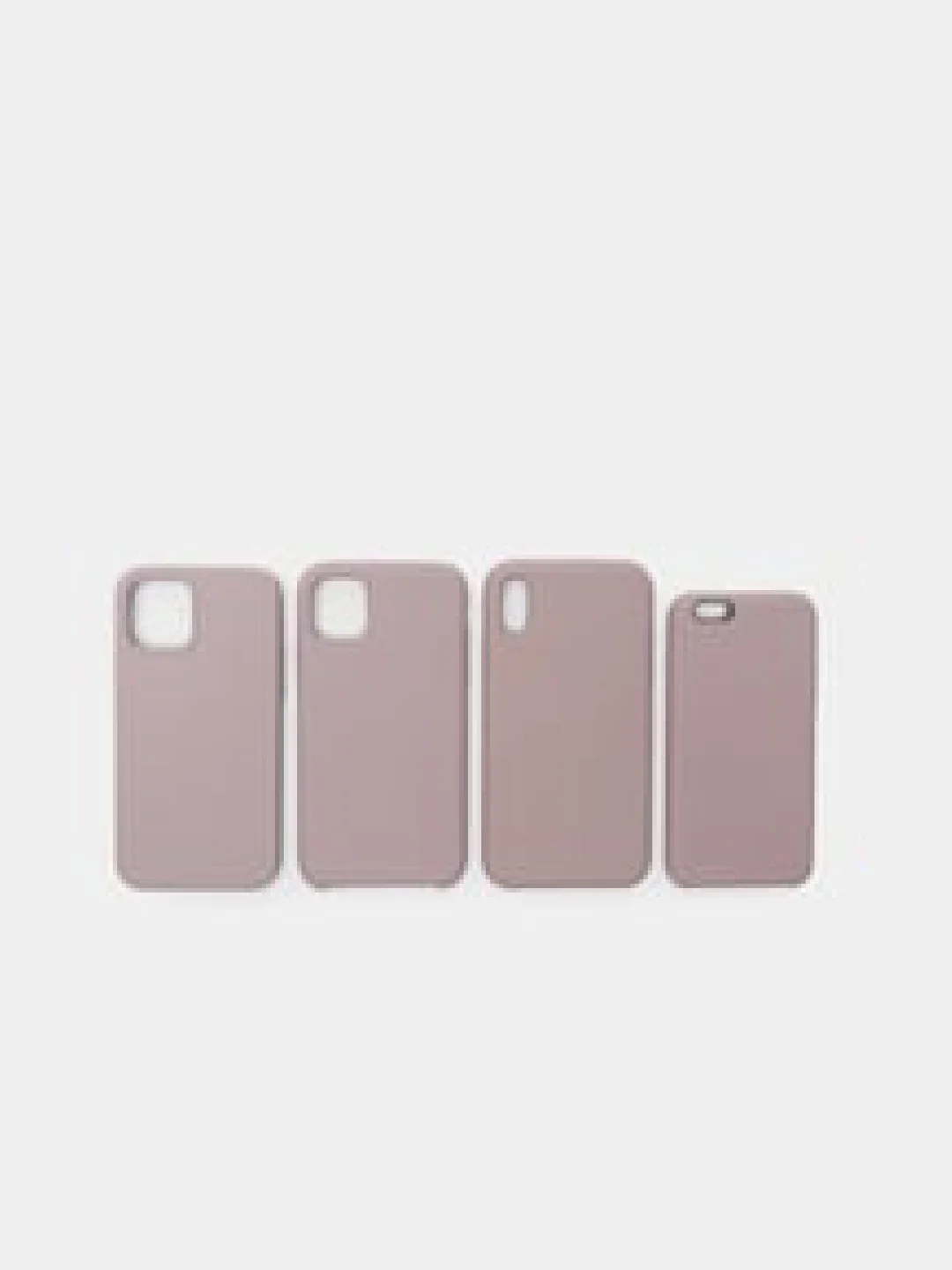 Бежевый меланж чехол Silicone case iPhone 6 7 8 Plus X XS Max XR 11 12