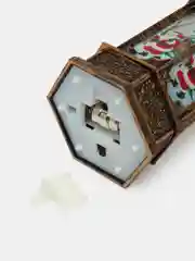 Коричневый новогодний LED светильник фонарик на елку, игрушка на елку с светильником