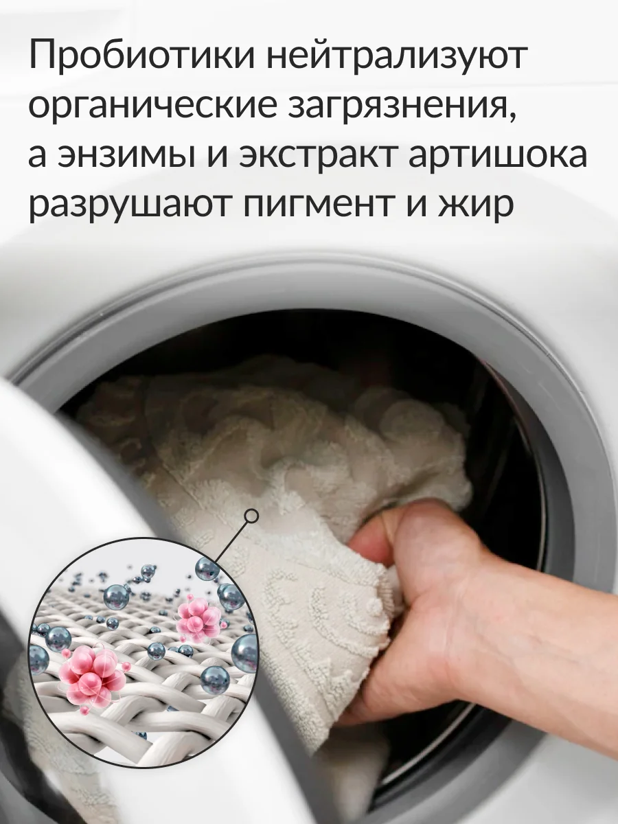 Универсальный усилитель стирки Jundo Laundry Booster 0,5 кг