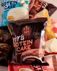 FIT KIT Десерт глаз."КЕЙК" со вк.Шоколад.Фондан 70г (Protein Cake Extra Chocolate fondant)