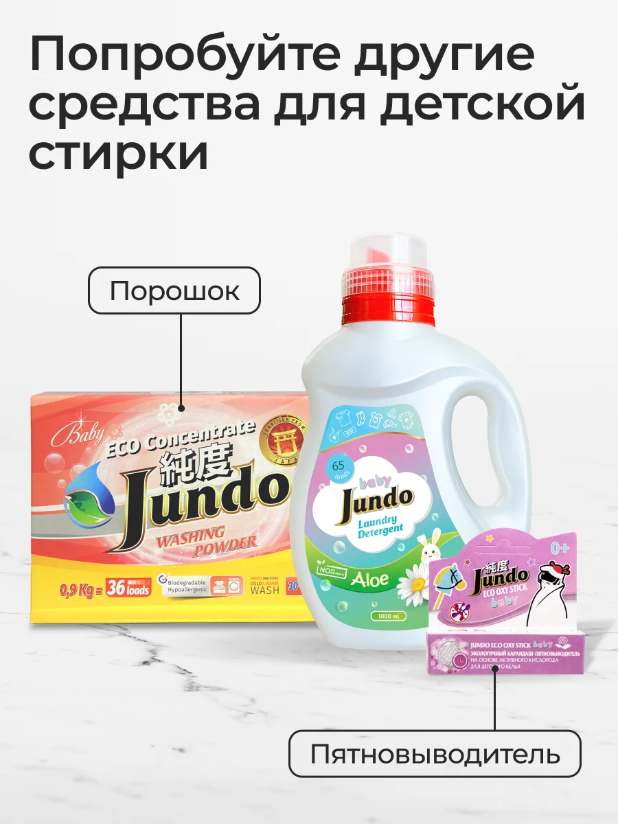 Кондиционер для стирки белья Jundo Baby 1л