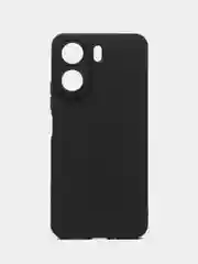 Чехол для Xiaomi Redmi 13C/Poco C65 (Сяоми Редми 13С/С65),черный защита камеры силиконовый