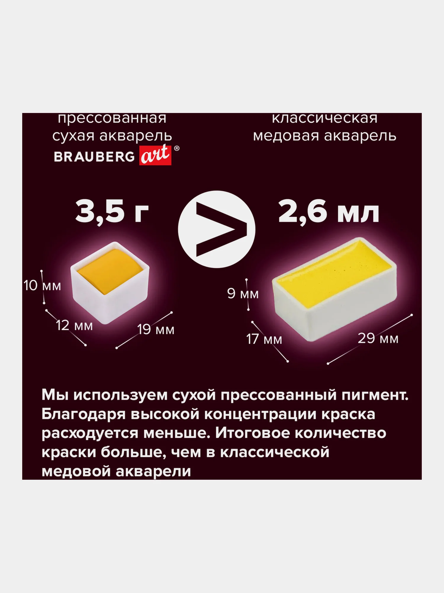 Акварель художественная BRAUBERG ART PREMIERE, кюветы, 48 цветов