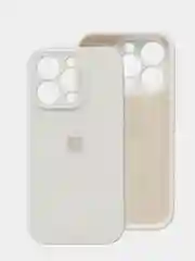 Белый чехол на iPhone, Айфон 13, силиконовый