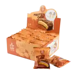 FIT KIT Десерт глазированный "КЕЙК" со вкусом Арахис.паста 70г (Protein Cake Peanut paste)