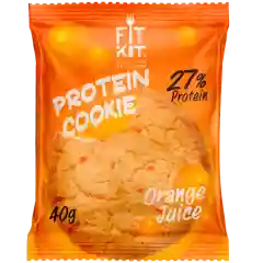 FIT KIT Десерт "КУКИ" со вкусом Апельсиновый сок 40г (Protein Cookie Orange Juice)