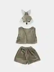 Костюм новогодний карнавальный Зайка, Зайчик серый