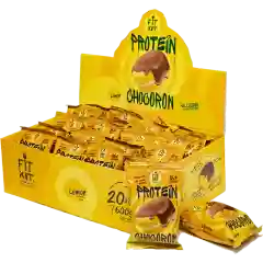 FIT KIT Десерт глазированный "ЧОКОРОН" со вкусом Лимон 30г (Protein Chocoron Lemon)