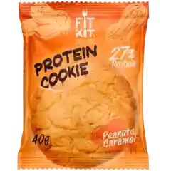 FIT KIT Десерт "КУКИ" со вкусом Арахис-карамель 40г (Protein Cookie Caramel peanut)