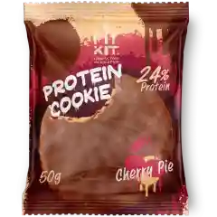 FIT KIT Десерт глаз."КУКИ" со вкус.Вишневый пирог 50г(Protein Chocolate Cookie Cherry Pie)