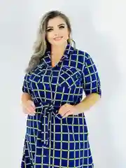 Синий платье женское повседневное нарядное, большие размеры