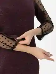 Бордовый платье женское вечернее