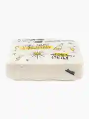 Желтый салфетки бумажные новогодние, однослойные, 24 х 24 см, 20 штук