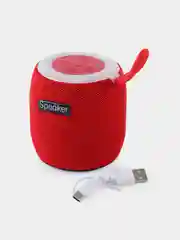 Красный колонка блютуз SH 309, портативная, с RGB подсветкой