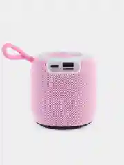 Розовый колонка блютуз SH 309, портативная, с RGB подсветкой