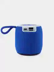 Синий колонка блютуз SH 309, портативная, с RGB подсветкой