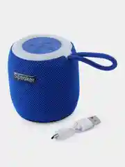Синий колонка блютуз SH 309, портативная, с RGB подсветкой