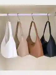 Сумка женская Хобо бежевая