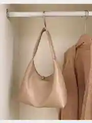 Сумка женская Хобо бежевая