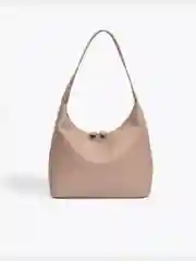 Сумка женская Хобо бежевая