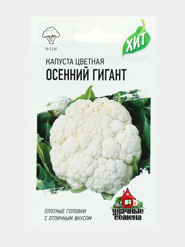 Семена Капуста цветная "Осенний гигант", ц/п, 0,1 г серия ХИТ х3