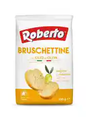 Хрустящие хлебцы Брускеттине с оливковым маслом "Roberto" (0,100 кг) кор. 10 шт.