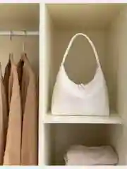 Сумка женская Хобо белая