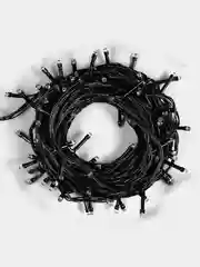 Разноцветный гирлянда комнатная Нить тёмная, LED, контроллер 8 режимов