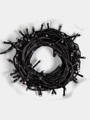 Гирлянда комнатная Нить тёмная, LED, контроллер 8 режимов