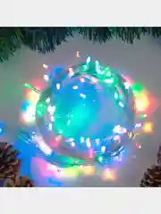 Разноцветный гирлянда комнатная Нить светлая, LED, контроллер 8 режимов