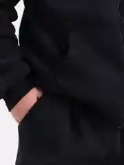 Черный костюм спортивный теплый