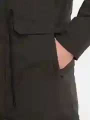 Приглушённый хаки куртка мужская зимняя с капюшоном