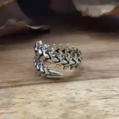 Кольцо токийский гуль ,чешуя дракона