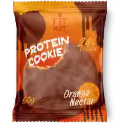 FIT KIT Десерт глаз."КУКИ" со вк.Апельс.нектар 50г(Protein Chocolate Cookie Orange neсtar)