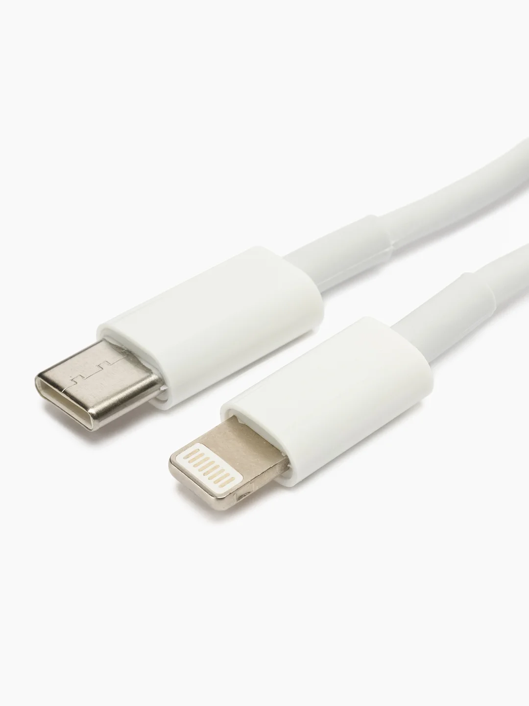 Белый зарядное устройство для iPhone с кабелем Type-C/Lightning, PD 20W (для устройств Apple)